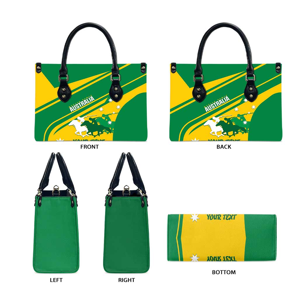 Personalised Mounted Games Australia Leather Bag Nations 2025 Championship National Color - Aussie Hoodie