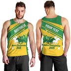 Personalised Mounted Games Australia Men Tank Top Nations 2025 Championship National Color - Aussie Hoodie
