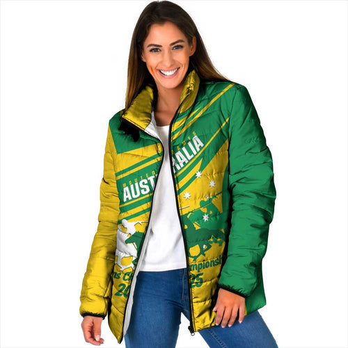 Personalised Mounted Games Australia Padded Jacket Nations 2025 Championship National Color - Aussie Hoodie