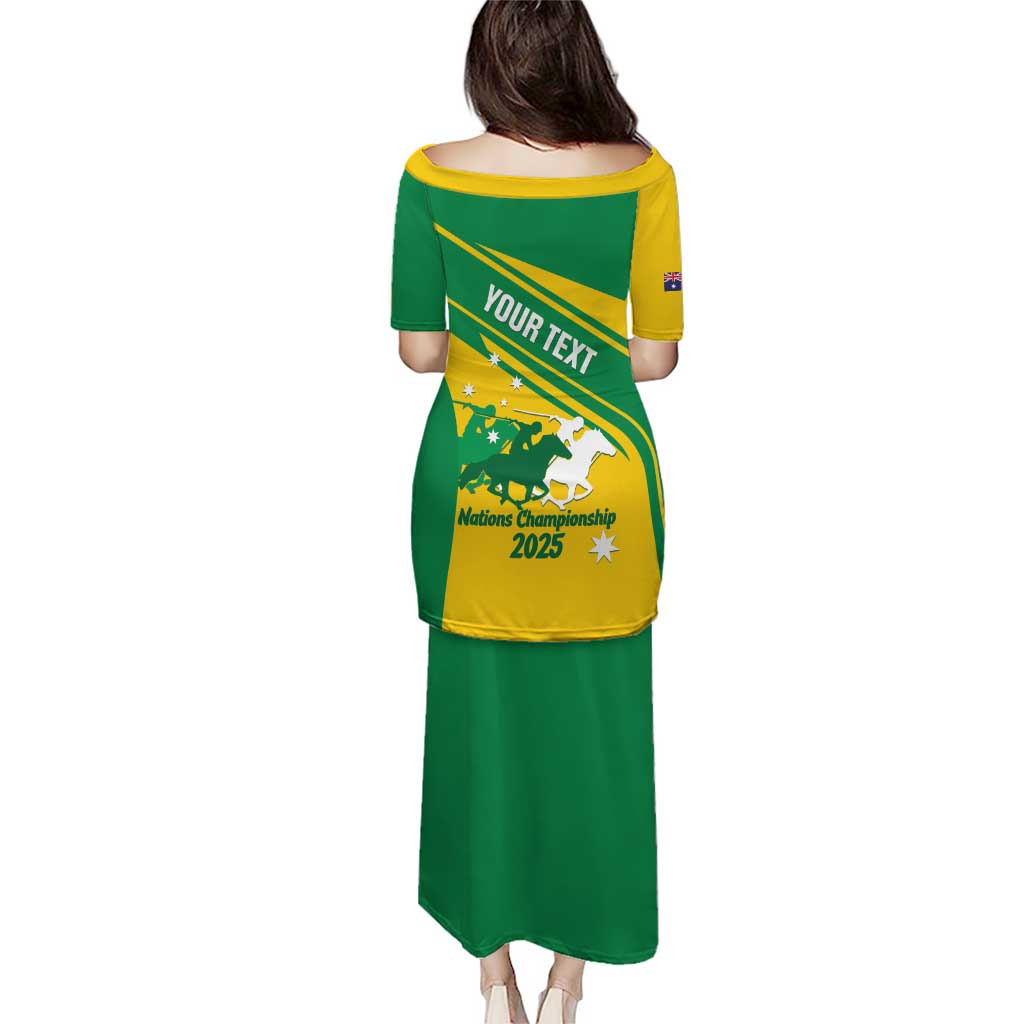 Personalised Mounted Games Australia Puletasi Nations 2025 Championship National Color - Aussie Hoodie