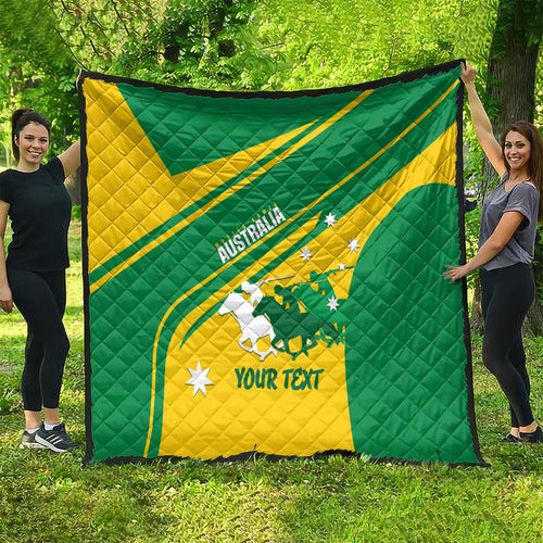 Personalised Mounted Games Australia Quilt Nations 2025 Championship National Color - Aussie Hoodie