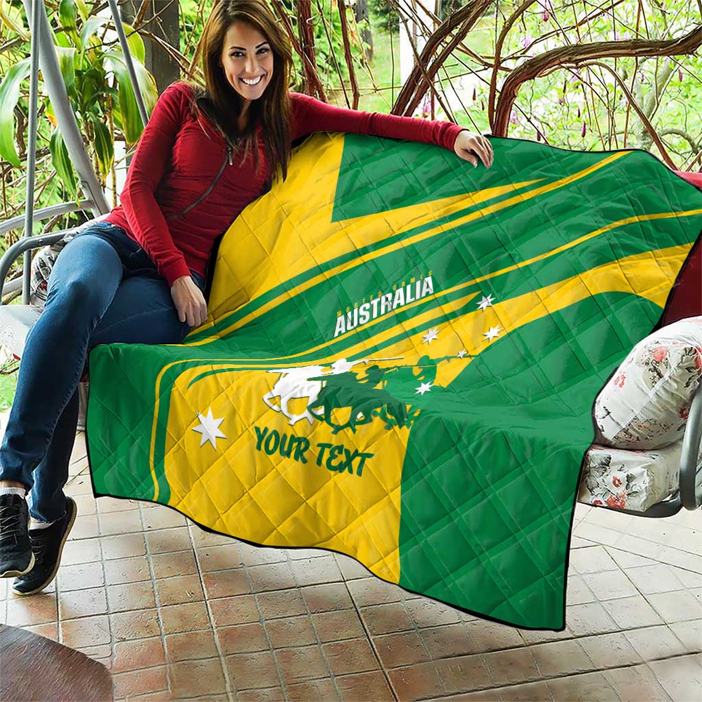 Personalised Mounted Games Australia Quilt Nations 2025 Championship National Color - Aussie Hoodie