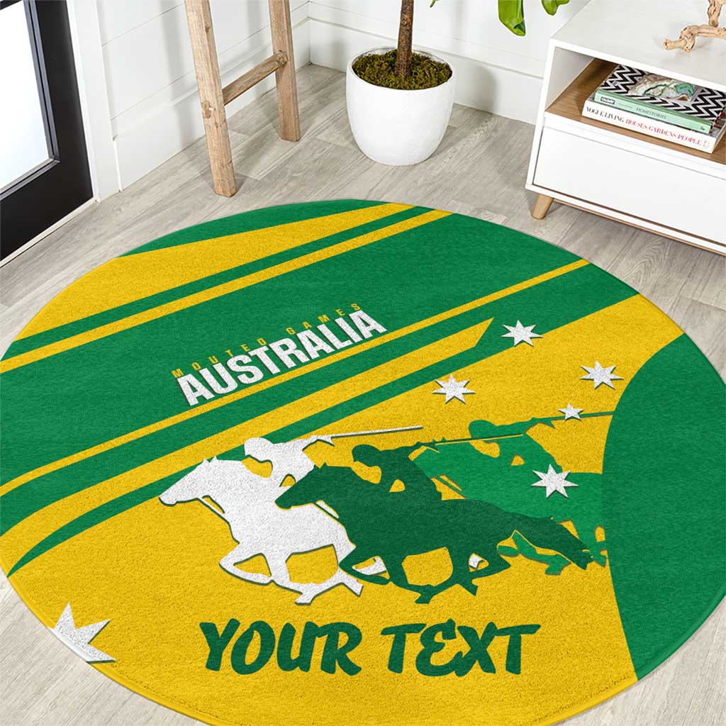 Personalised Mounted Games Australia Round Carpet Nations 2025 Championship National Color - Aussie Hoodie