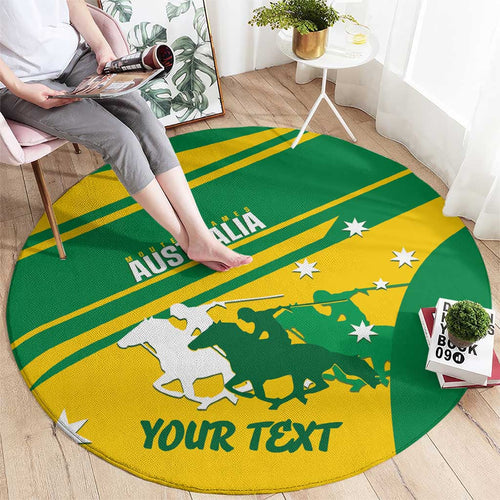 Personalised Mounted Games Australia Round Carpet Nations 2025 Championship National Color - Aussie Hoodie