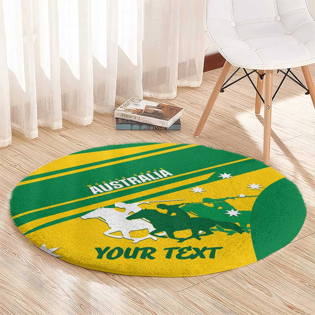 Personalised Mounted Games Australia Round Carpet Nations 2025 Championship National Color - Aussie Hoodie