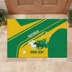 Personalised Mounted Games Australia Rubber Doormat Nations 2025 Championship National Color - Aussie Hoodie