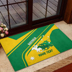 Personalised Mounted Games Australia Rubber Doormat Nations 2025 Championship National Color - Aussie Hoodie