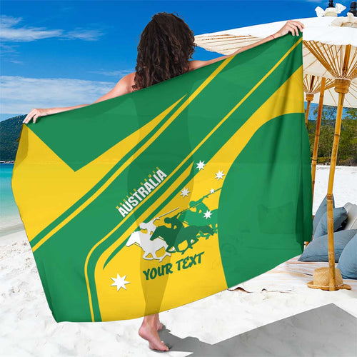 Personalised Mounted Games Australia Sarong Nations 2025 Championship National Color - Aussie Hoodie