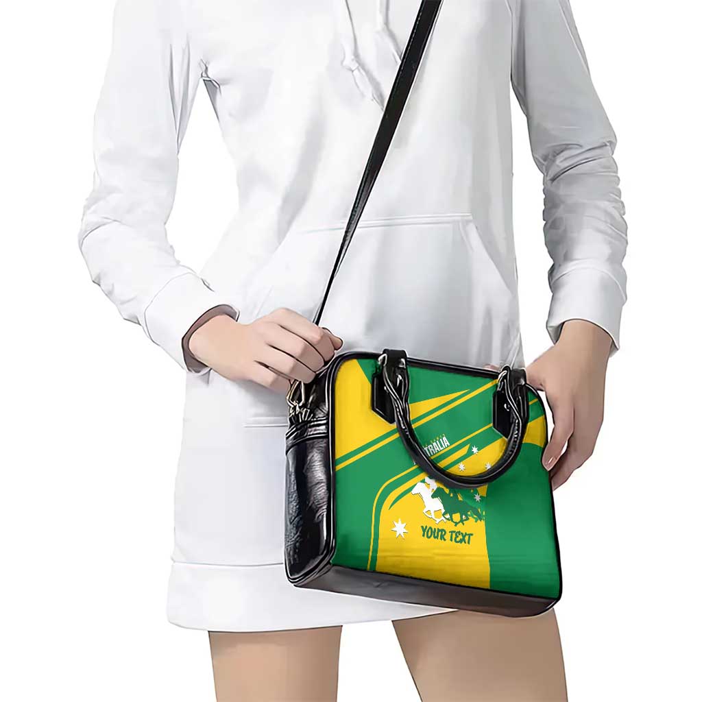 Personalised Mounted Games Australia Shoulder Handbag Nations 2025 Championship National Color - Aussie Hoodie