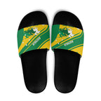 Personalised Mounted Games Australia Slide Sandals Nations 2025 Championship National Color - Aussie Hoodie