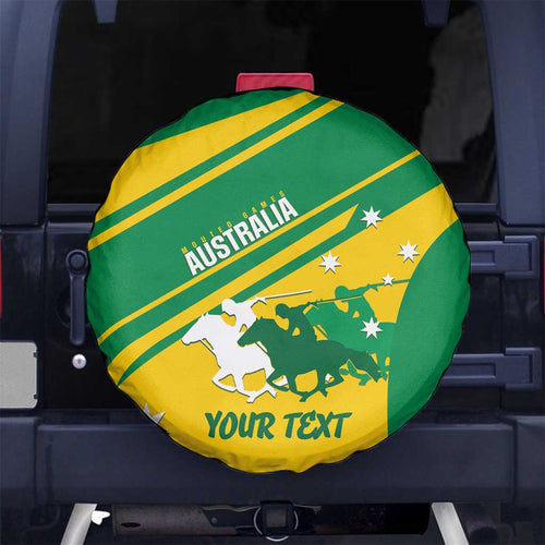 Personalised Mounted Games Australia Spare Tire Cover Nations 2025 Championship National Color - Aussie Hoodie