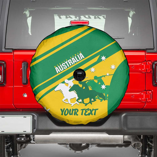 Personalised Mounted Games Australia Spare Tire Cover Nations 2025 Championship National Color - Aussie Hoodie