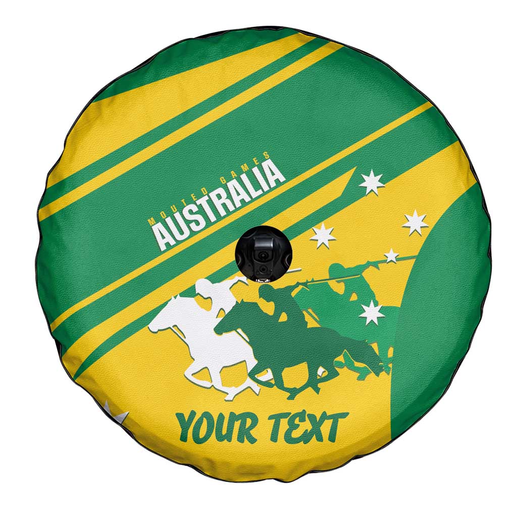 Personalised Mounted Games Australia Spare Tire Cover Nations 2025 Championship National Color - Aussie Hoodie