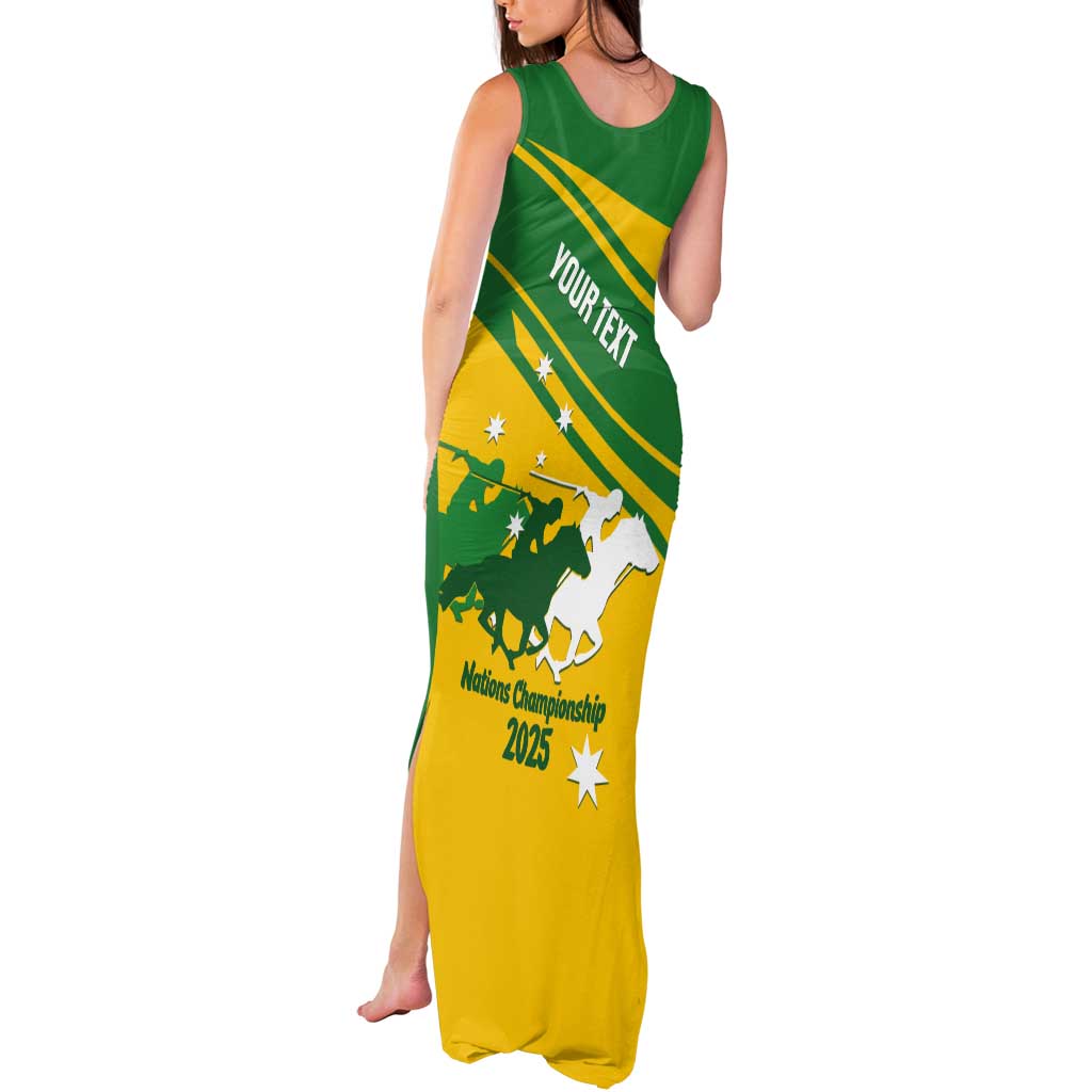 Personalised Mounted Games Australia Tank Maxi Dress Nations 2025 Championship National Color - Aussie Hoodie