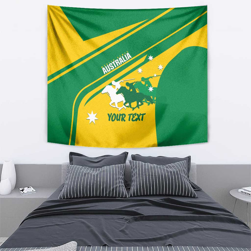 Personalised Mounted Games Australia Tapestry Nations 2025 Championship National Color - Aussie Hoodie