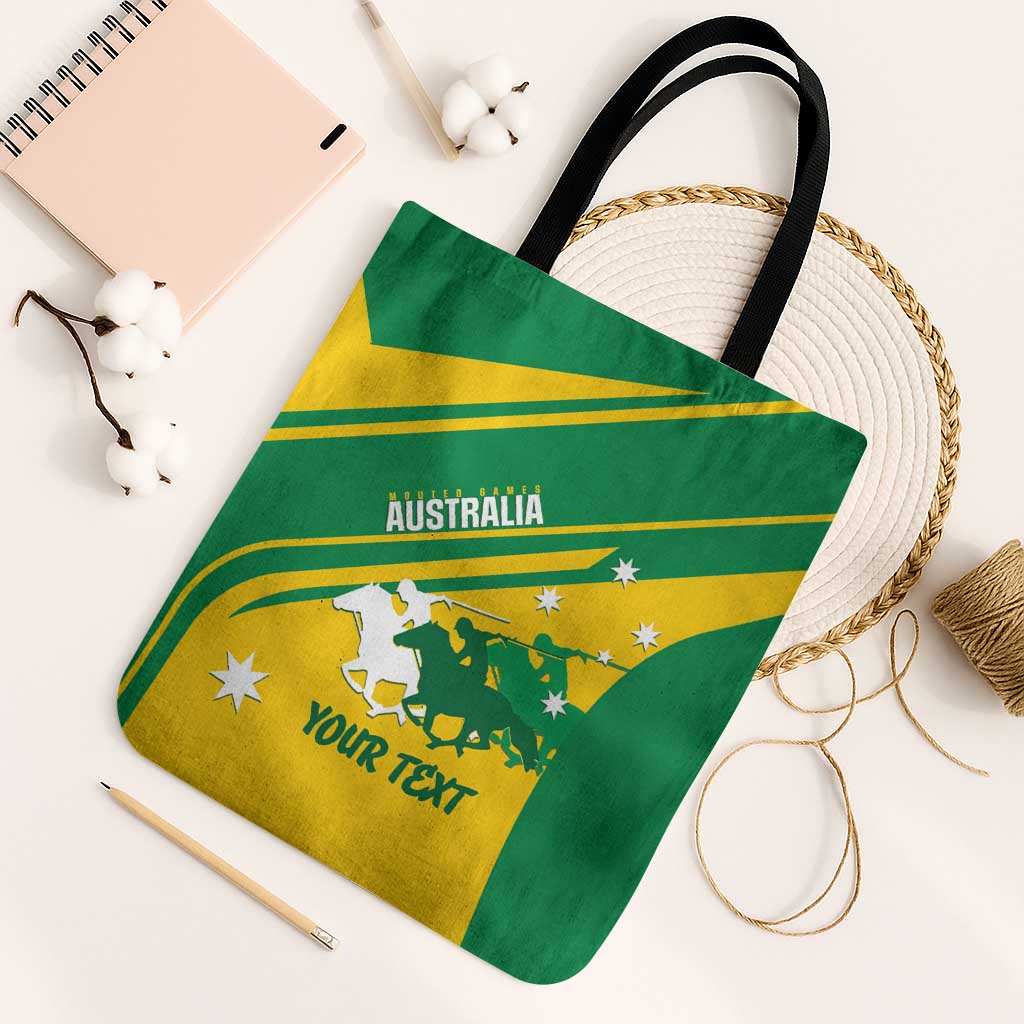 Personalised Mounted Games Australia Tote Bag Nations 2025 Championship National Color - Aussie Hoodie