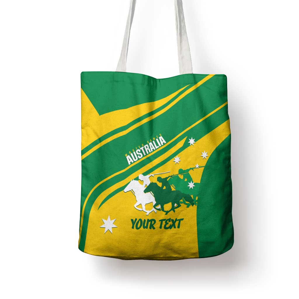 Personalised Mounted Games Australia Tote Bag Nations 2025 Championship National Color - Aussie Hoodie