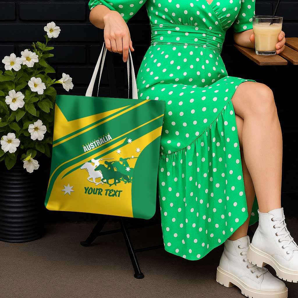 Personalised Mounted Games Australia Tote Bag Nations 2025 Championship National Color - Aussie Hoodie