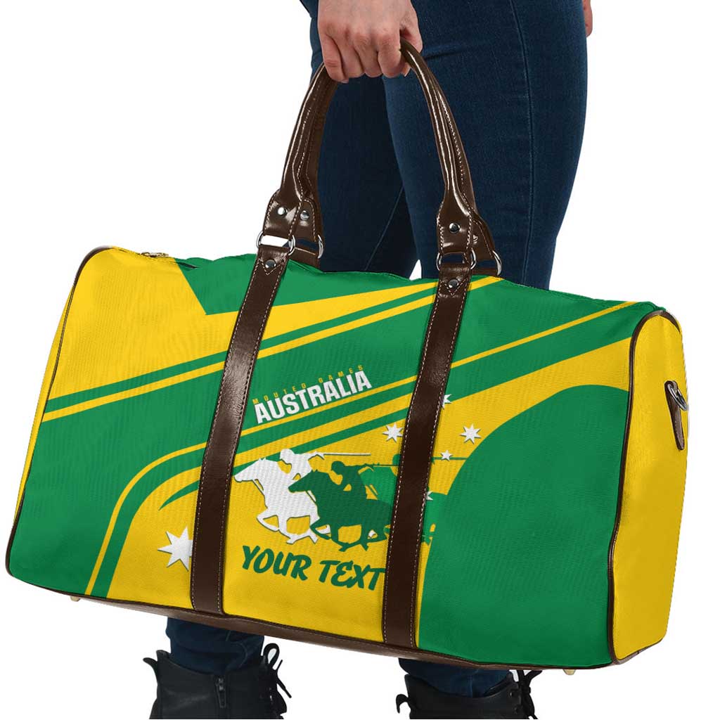Personalised Mounted Games Australia Travel Bag Nations 2025 Championship National Color - Aussie Hoodie