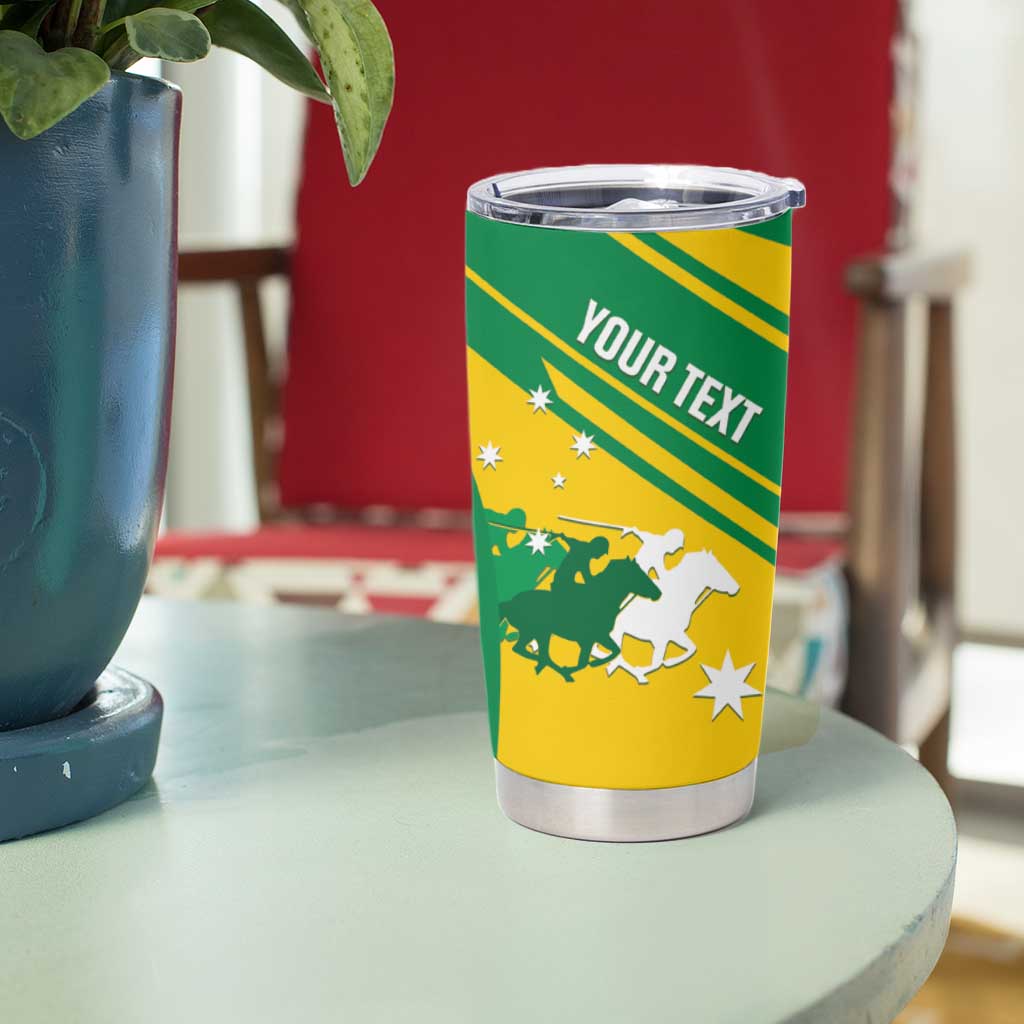 Personalised Mounted Games Australia Tumbler Cup Nations 2025 Championship National Color - Aussie Hoodie