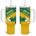 Personalised Mounted Games Australia Tumbler With Handle Nations 2025 Championship National Color - Aussie Hoodie