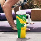Personalised Mounted Games Australia Tumbler With Handle Nations 2025 Championship National Color - Aussie Hoodie