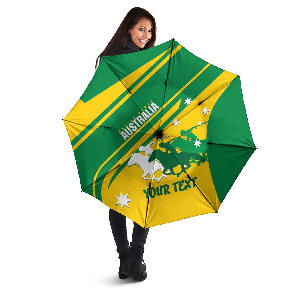 Personalised Mounted Games Australia Umbrella Nations 2025 Championship National Color - Aussie Hoodie