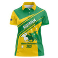 Personalised Mounted Games Australia Women Polo Shirt Nations 2025 Championship National Color - Aussie Hoodie