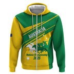 Personalised Mounted Games Australia Zip Hoodie Nations 2025 Championship National Color - Aussie Hoodie