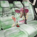 Australia Cup Melbourne Horse Racing Back Car Seat Cover Hats Heels & Horseshoes Yellow Roses - Aussie Hoodie
