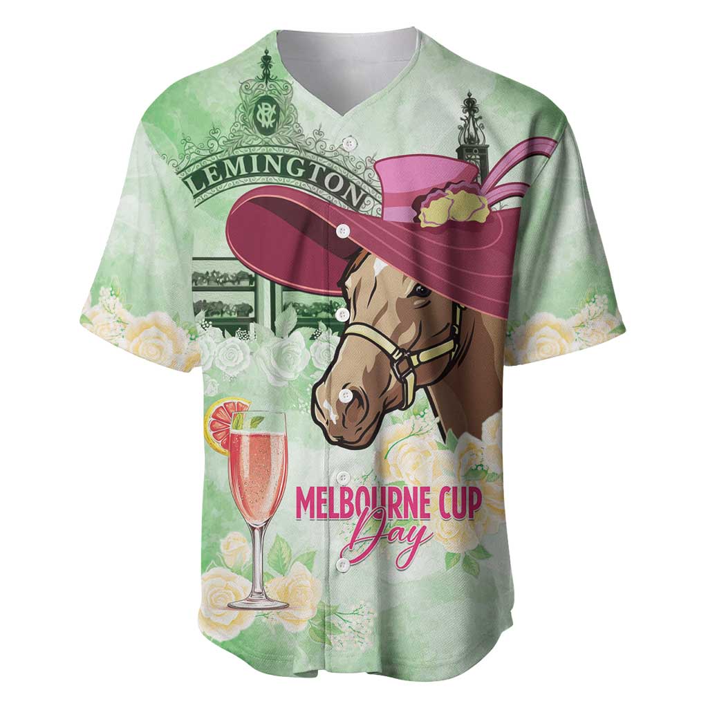 Australia Cup Melbourne Horse Racing Baseball Jersey Hats Heels & Horseshoes Yellow Roses - Aussie Hoodie