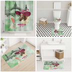 Australia Cup Melbourne Horse Racing Bathroom Set Hats Heels & Horseshoes Yellow Roses - Aussie Hoodie
