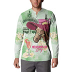 Australia Cup Melbourne Horse Racing Button Sweatshirt Hats Heels & Horseshoes Yellow Roses - Aussie Hoodie