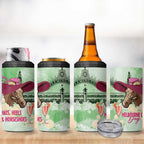 Australia Cup Melbourne Horse Racing 4 in 1 Can Cooler Tumbler Hats Heels & Horseshoes Yellow Roses - Aussie Hoodie
