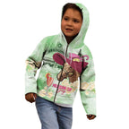 Australia Cup Melbourne Horse Racing Kid Hoodie Hats Heels & Horseshoes Yellow Roses - Aussie Hoodie