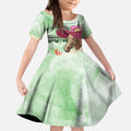 Australia Cup Melbourne Horse Racing Kid Short Sleeve Dress Hats Heels & Horseshoes Yellow Roses - Aussie Hoodie