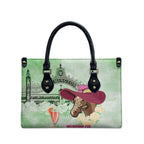 Australia Cup Melbourne Horse Racing Leather Bag Hats Heels & Horseshoes Yellow Roses - Aussie Hoodie