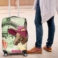 Australia Cup Melbourne Horse Racing Luggage Cover Hats Heels & Horseshoes Yellow Roses - Aussie Hoodie