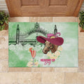 Australia Cup Melbourne Horse Racing Rubber Doormat Hats Heels & Horseshoes Yellow Roses - Aussie Hoodie