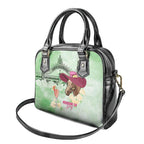 Australia Cup Melbourne Horse Racing Shoulder Handbag Hats Heels & Horseshoes Yellow Roses - Aussie Hoodie