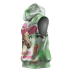 Australia Cup Melbourne Horse Racing Sleeveless Hoodie Hats Heels & Horseshoes Yellow Roses - Aussie Hoodie