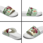 Australia Cup Melbourne Horse Racing Slide Sandals Hats Heels & Horseshoes Yellow Roses - Aussie Hoodie