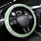 Australia Cup Melbourne Horse Racing Steering Wheel Cover Hats Heels & Horseshoes Yellow Roses - Aussie Hoodie