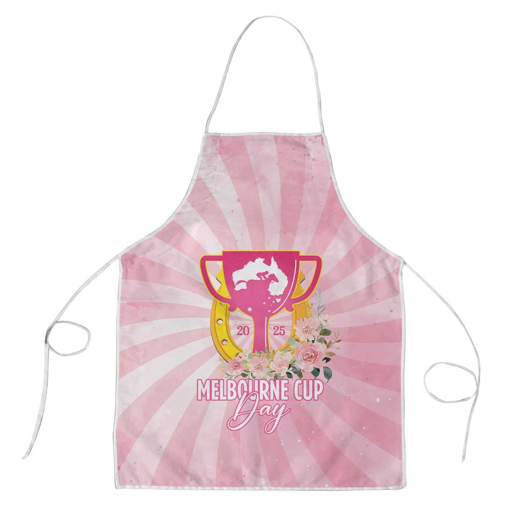 Australia Cup Melbourne Horse Racing Apron 2025 Champion Trophy With Horseshoe - Aussie Hoodie