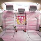 Australia Cup Melbourne Horse Racing Back Car Seat Cover 2025 Champion Trophy With Horseshoe - Aussie Hoodie