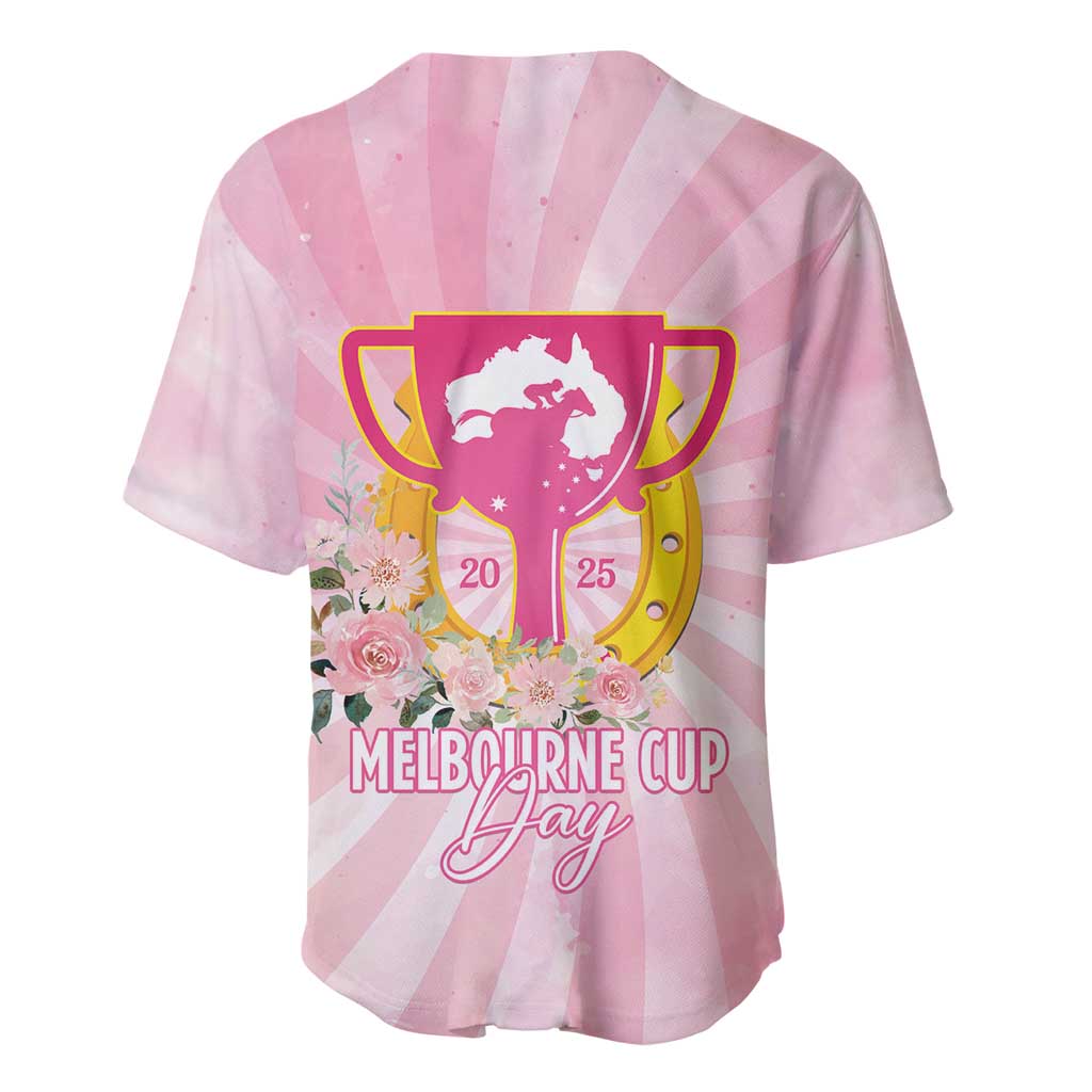 Australia Cup Melbourne Horse Racing Baseball Jersey 2025 Champion Trophy With Horseshoe - Aussie Hoodie