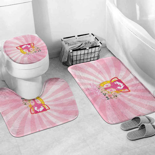 Australia Cup Melbourne Horse Racing Bathroom Set 2025 Champion Trophy With Horseshoe - Aussie Hoodie