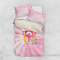 Australia Cup Melbourne Horse Racing Bedding Set 2025 Champion Trophy With Horseshoe - Aussie Hoodie