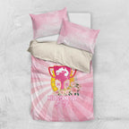 Australia Cup Melbourne Horse Racing Bedding Set 2025 Champion Trophy With Horseshoe - Aussie Hoodie