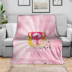 Australia Cup Melbourne Horse Racing Blanket 2025 Champion Trophy With Horseshoe - Aussie Hoodie